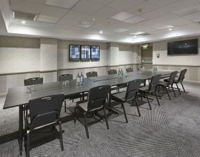 Professional meeting room at DoubleTree by Hilton Dartford Bridge.