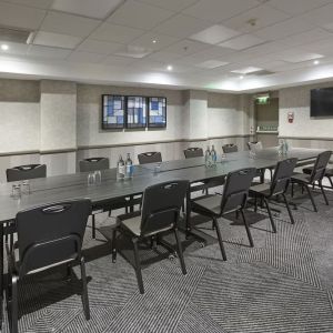 Professional meeting room at DoubleTree by Hilton Dartford Bridge.