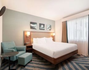 Day use room with natural light at Hilton Garden Inn London Heathrow Airport.