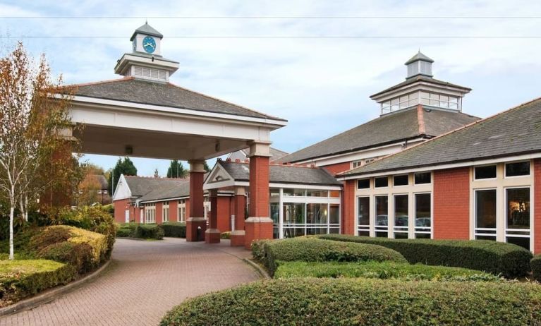 Hotel exterior at Hilton Northampton.