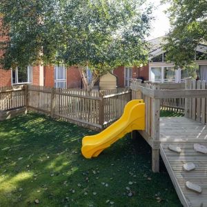 Slide available for children at Hilton Northampton.