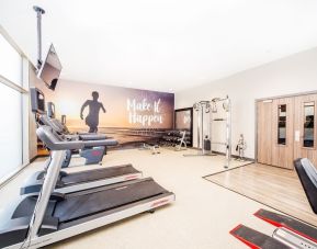 Fitness center available at Hampton By Hilton Blackpool. 