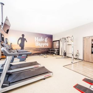 Fitness center available at Hampton By Hilton Blackpool. 