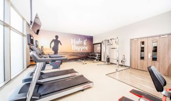 Fitness center available at Hampton By Hilton Blackpool. 