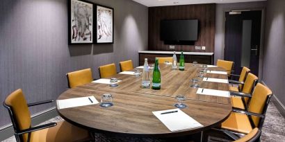 Meeting room at Hilton Edinburgh Carlton.