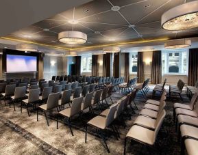 Conference room at Hilton Edinburgh Carlton.