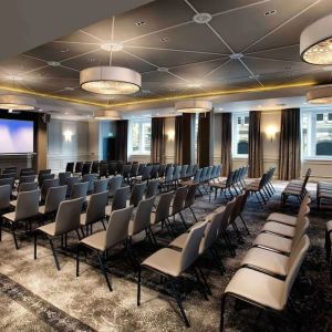 Conference room at Hilton Edinburgh Carlton.