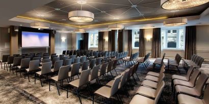 Conference room at Hilton Edinburgh Carlton.