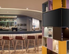 Hotel bar at Hampton By Hilton London City.