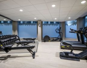 Fitness center available at Hampton By Hilton London City. 