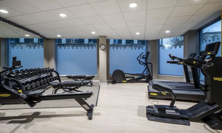 Fitness center available at Hampton By Hilton London City. 