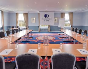 Professional meeting room at DoubleTree By Hilton Stoke On Trent.