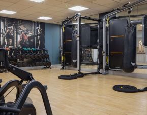 Fitness center available at DoubleTree By Hilton Stoke On Trent.