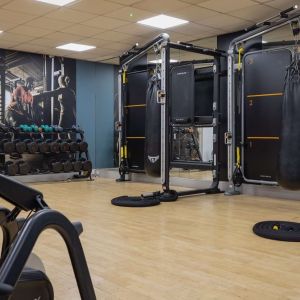 Fitness center available at DoubleTree By Hilton Stoke On Trent.