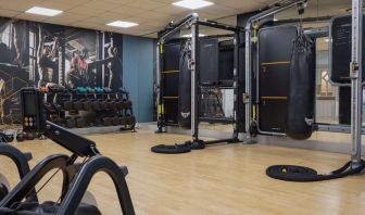 Fitness center available at DoubleTree By Hilton Stoke On Trent.