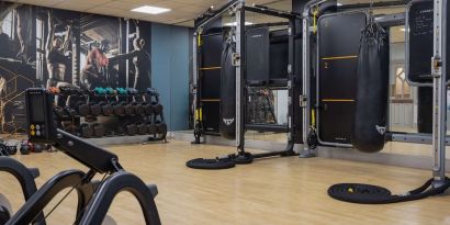 Fitness center available at DoubleTree By Hilton Stoke On Trent.