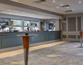 Hotel bar at DoubleTree By Hilton Stoke On Trent.