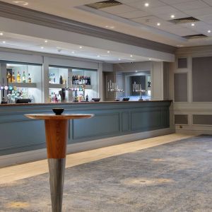 Hotel bar at DoubleTree By Hilton Stoke On Trent.