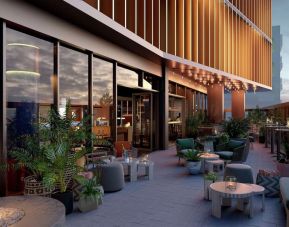 Terrace/patio at The Gantry London, Curio Collection By Hilton.