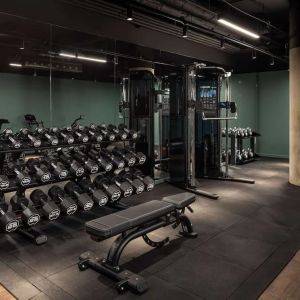 Fitness center available at The Gantry London, Curio Collection By Hilton.