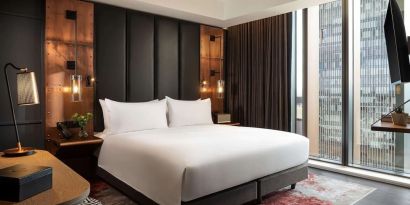 Modern day use room with natural light at The Gantry London, Curio Collection By Hilton.