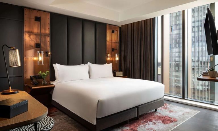 Modern day use room with natural light at The Gantry London, Curio Collection By Hilton.