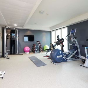 Fitness center available at DoubleTree By Hilton London Excel.
