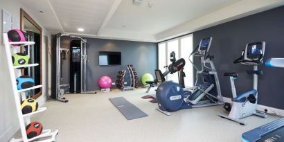 Fitness center available at DoubleTree By Hilton London Excel.
