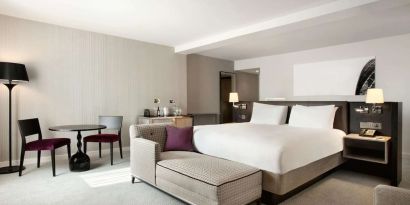 Day use room with sofa at Hilton London Angel Islington.