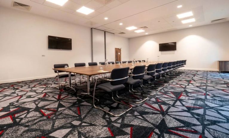 Professional meeting room at Hilton Garden Inn Birmingham Airport.