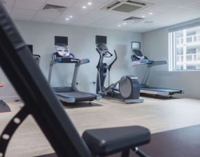 Fitness center available at Hilton Garden Inn Birmingham Airport.