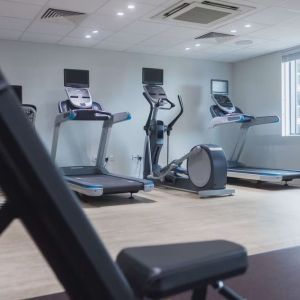 Fitness center available at Hilton Garden Inn Birmingham Airport.