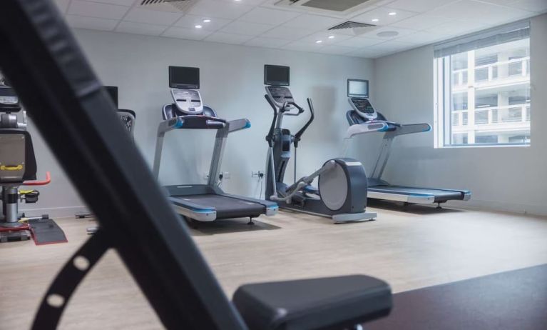 Fitness center available at Hilton Garden Inn Birmingham Airport.