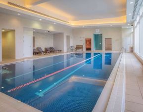 Relaxing indoor pool at the Hilton Reading.