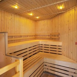 Relaxing sauna at the DoubleTree by Hilton Newbury North.