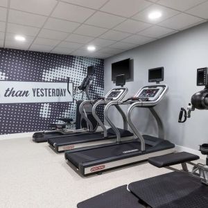 Fitness center available at Hampton By Hilton Torquay.