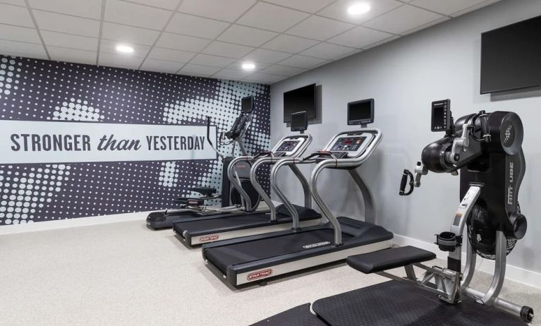 Fitness center available at Hampton By Hilton Torquay.