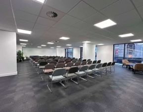 Spacious meeting room at Hampton By Hilton Torquay.