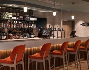 Hotel bar at Hampton By Hilton Torquay.