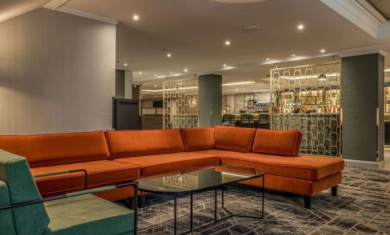 Comfortable lounge area  at Hilton London Watford.