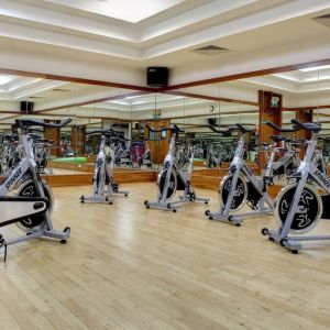 Fitness center available at DoubleTree By Hilton Edinburgh Airport.