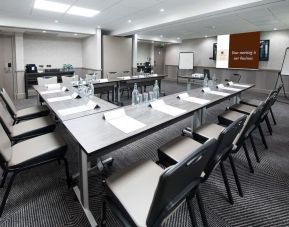 Professional meeting room at DoubleTree By Hilton Edinburgh Airport.