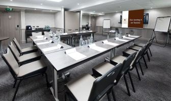 Professional meeting room at DoubleTree By Hilton Edinburgh Airport.