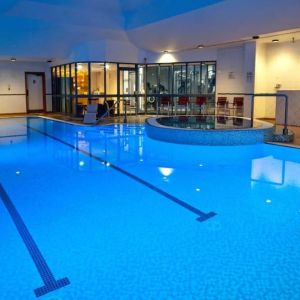 Refreshing indoor pool at DoubleTree By Hilton Coventry.