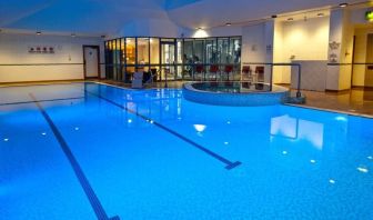 Refreshing indoor pool at DoubleTree By Hilton Coventry.