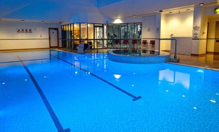 Refreshing indoor pool at DoubleTree By Hilton Coventry.