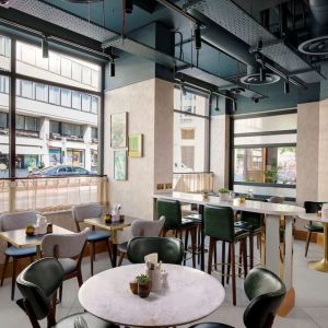 Coffee shop perfect for coworking at Lost Property St. Paul's London, Curio Collection By Hilton.