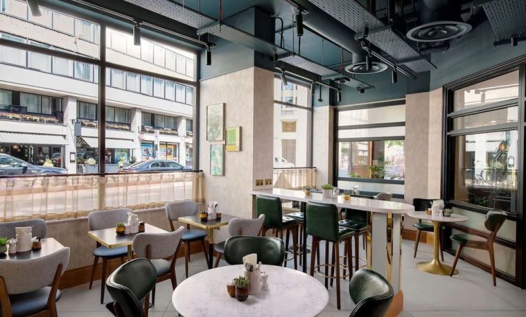 Coffee shop perfect for coworking at Lost Property St. Paul's London, Curio Collection By Hilton.