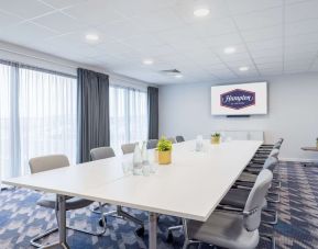 Professional meeting room at Hampton By Hilton Humberside Airport.