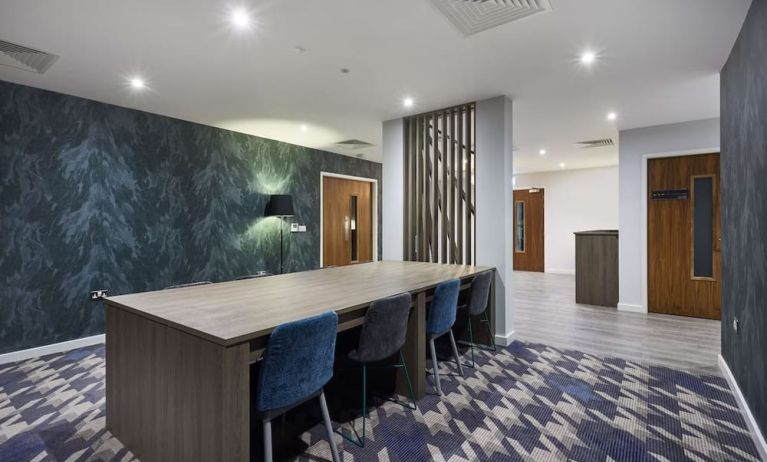 Business center available at Hampton By Hilton Humberside Airport.